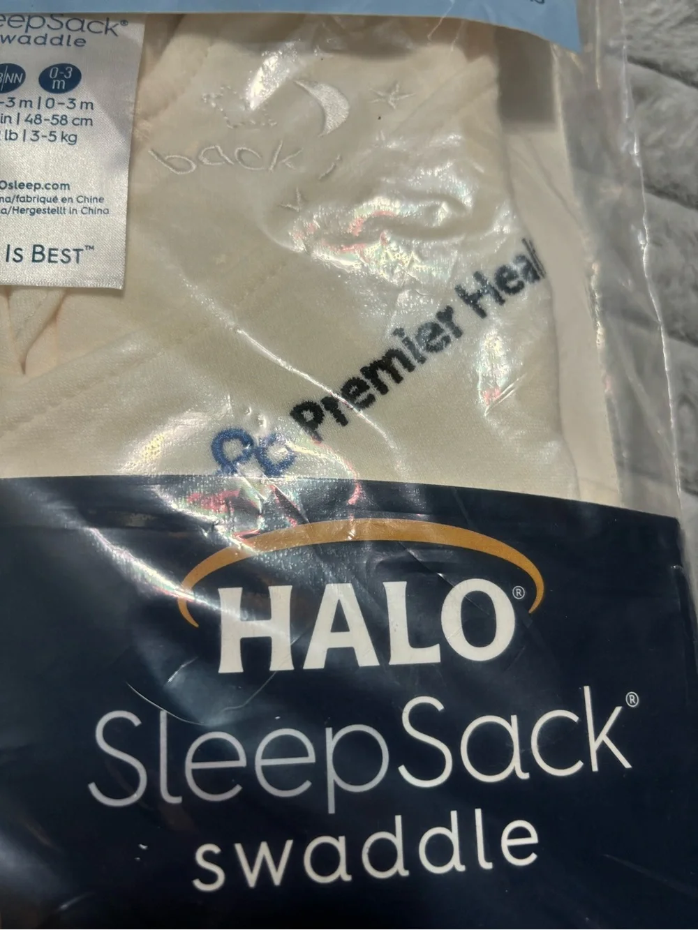 New Halo Sleep Sack Size 0-3 Months Newborn
